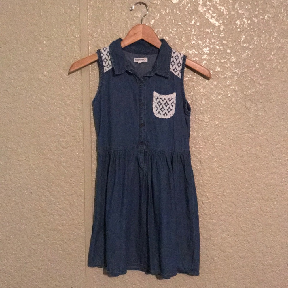 Wallflower | Jean & Lace Dress